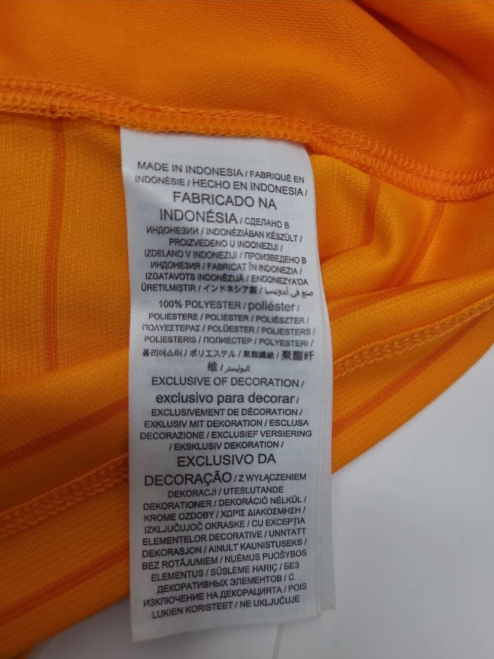 Nike Dri-Fit Orange Polo Tee Shirt Men's Size 3XL University of Tennessee Logo - Picture 7 of 8